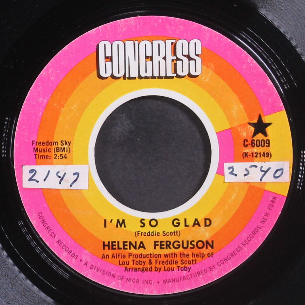 i'm so glad / i'd rather go blind by HELENA FERGUSON