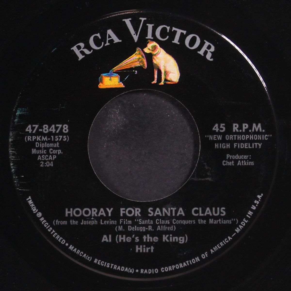 hooray for santa claus / white christmas by AL HIRT