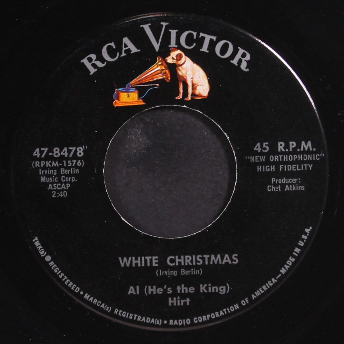 hooray for santa claus / white christmas by AL HIRT