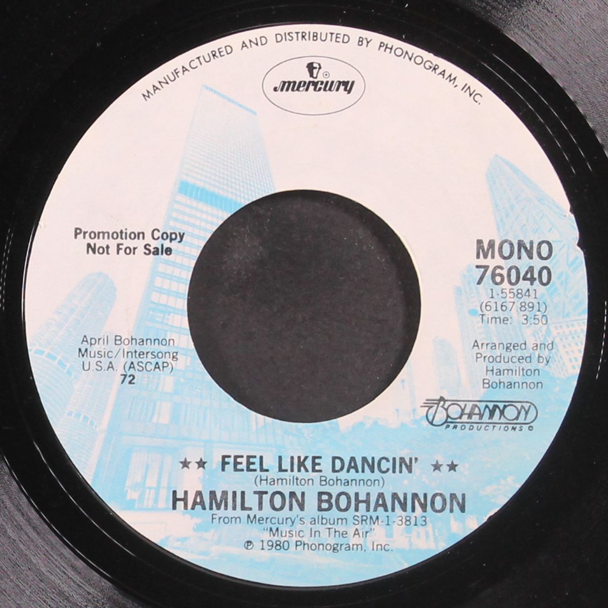 feel like dancin' / mono by HAMILTON BOHANNON