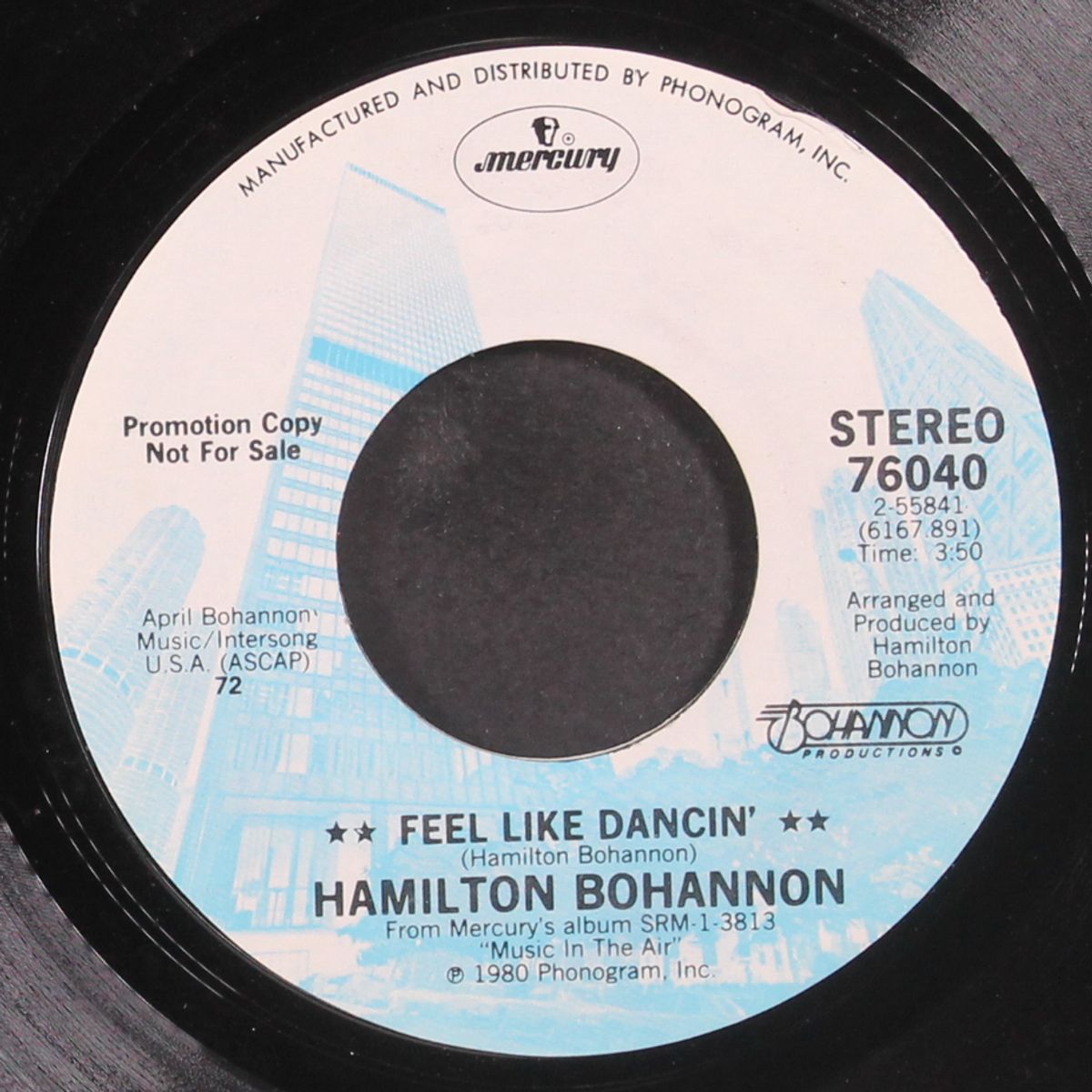 feel like dancin' / mono by HAMILTON BOHANNON