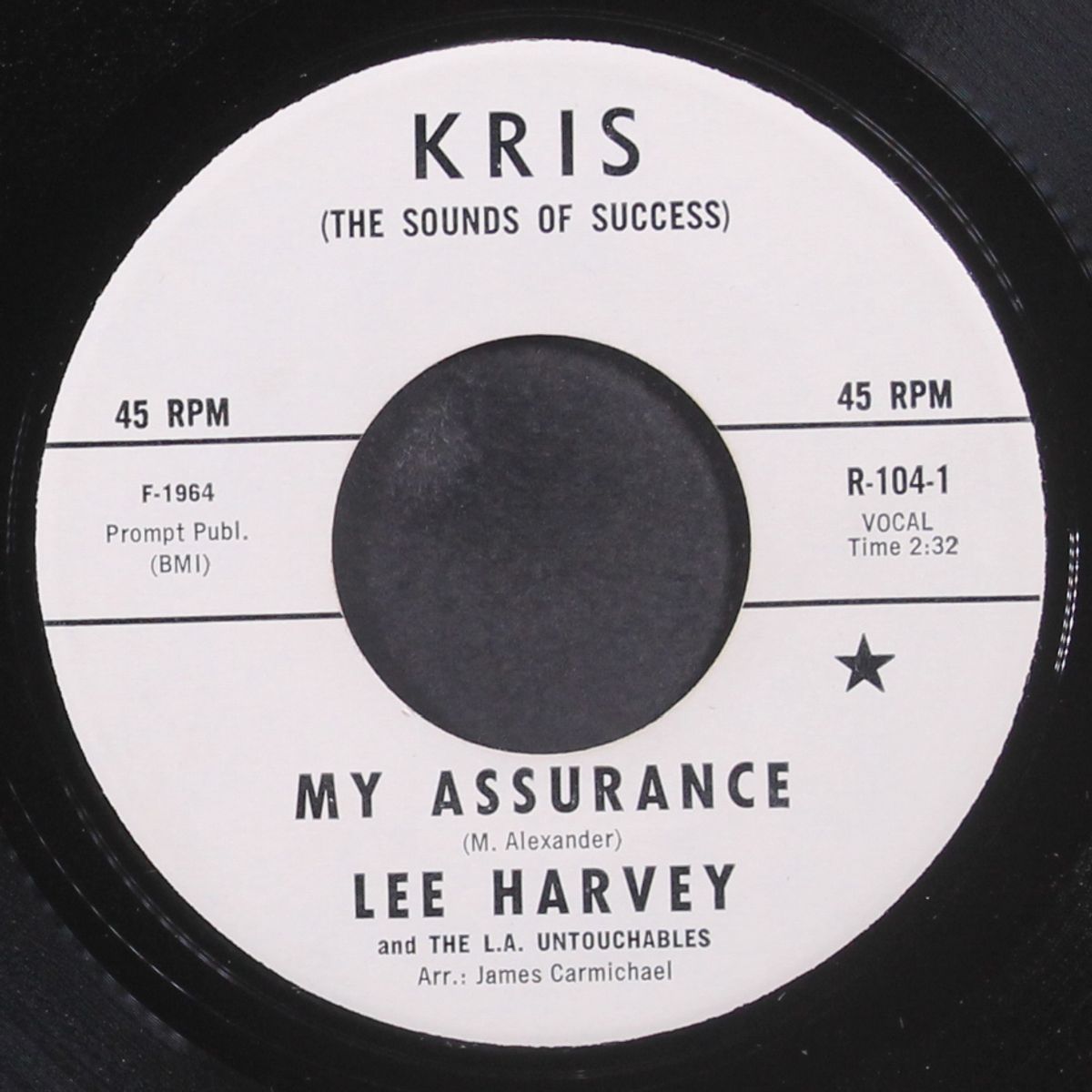 my assurance / if i'm dreaming by LEE HARVEY