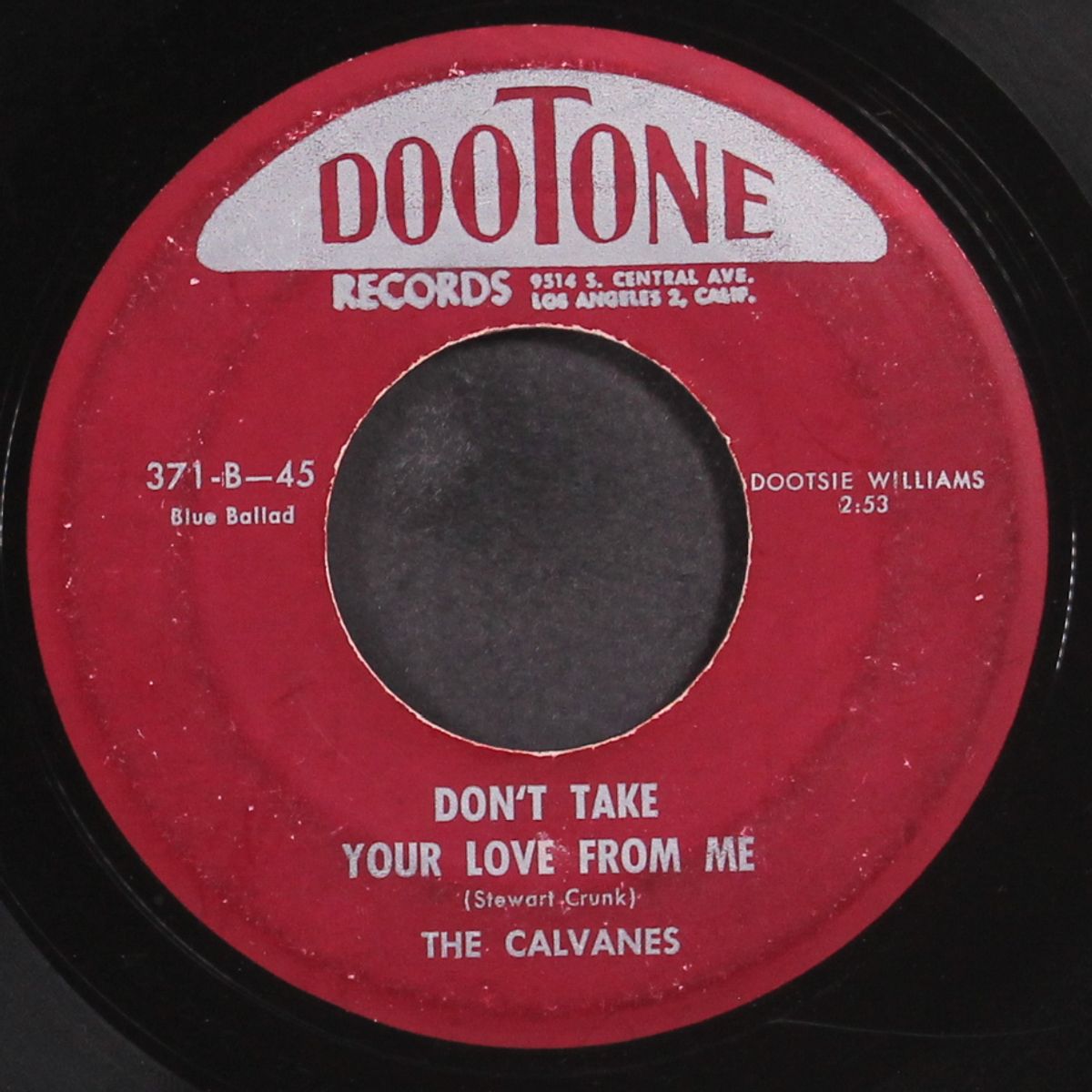 crazy over you / don't take your love from me by CALVANES