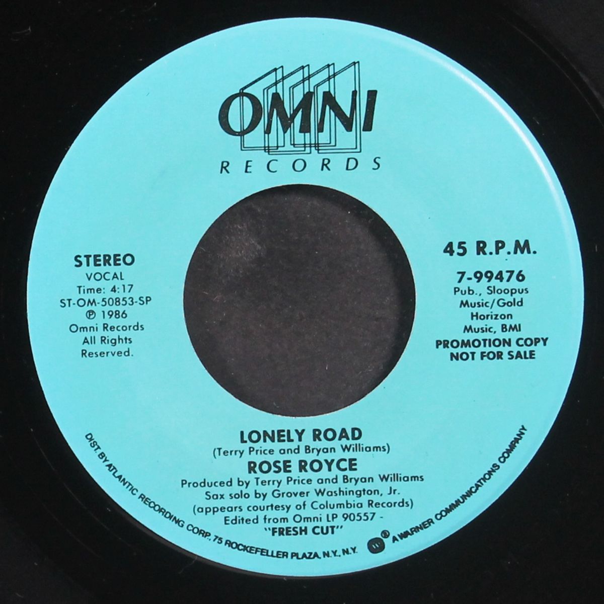 lonely road / same by ROSE ROYCE