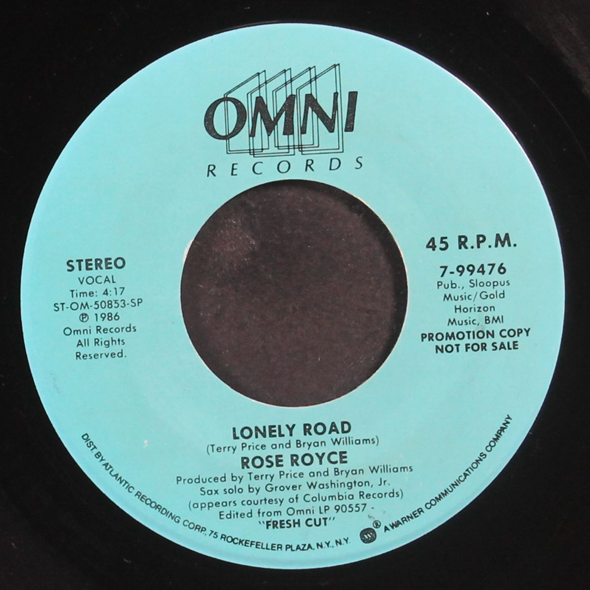 lonely road / same by ROSE ROYCE