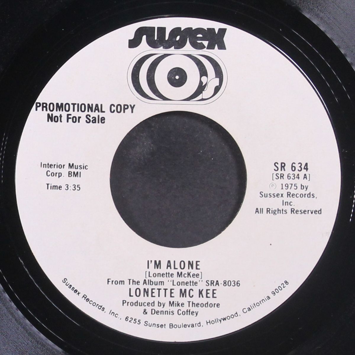 i'm alone / same by LONETTE MCKEE