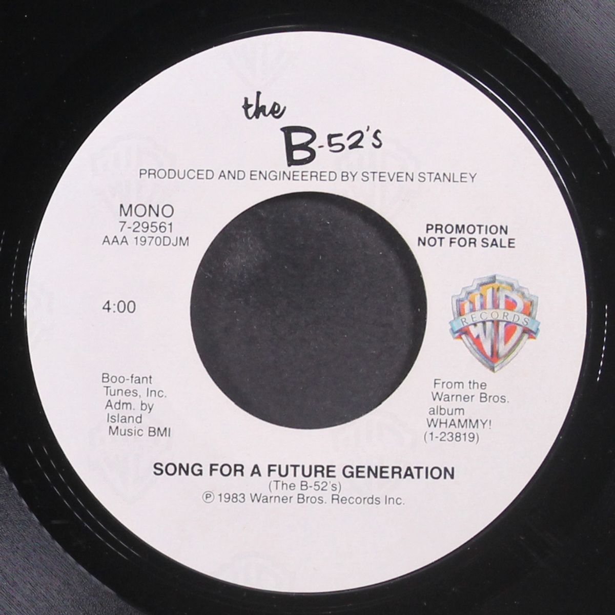 song for a future generation / mono by B-52'S