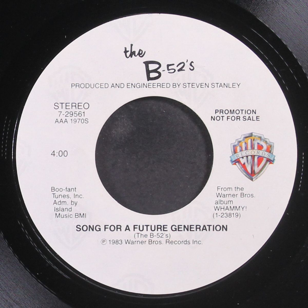 song for a future generation / mono by B-52'S