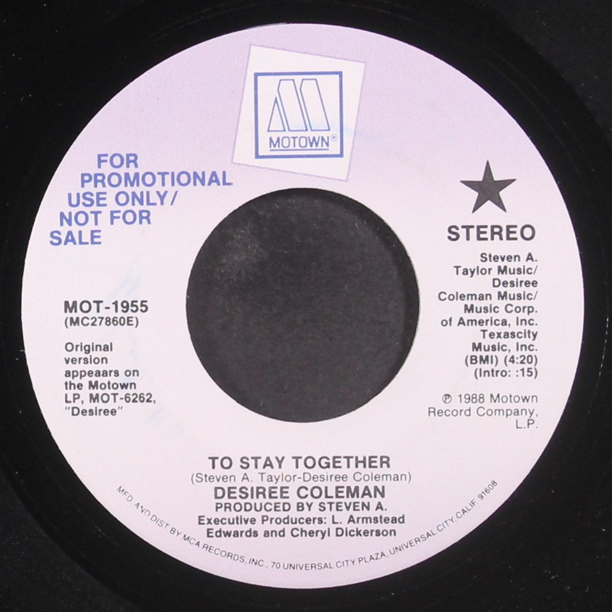 to stay together / always in the mirror by DESIREE COLEMAN