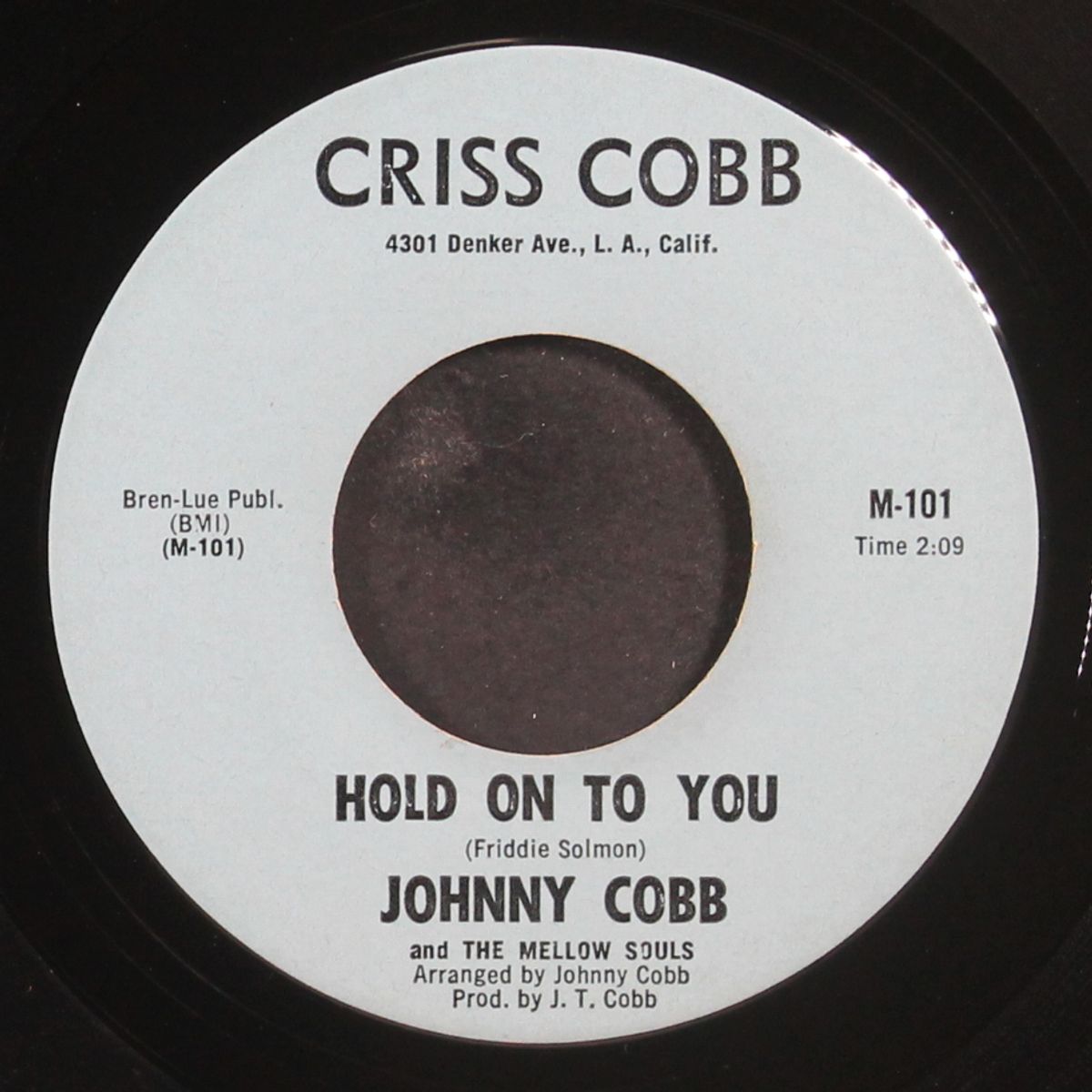 yes i do / hold on to you by JOHNNY COBB & MELLOW SOULS