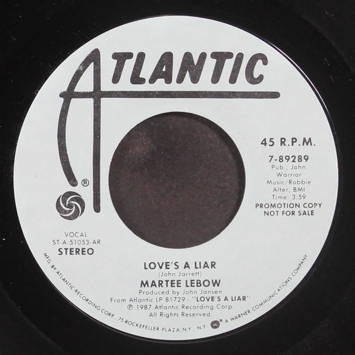 love's a liar by MARTEE LEBOW