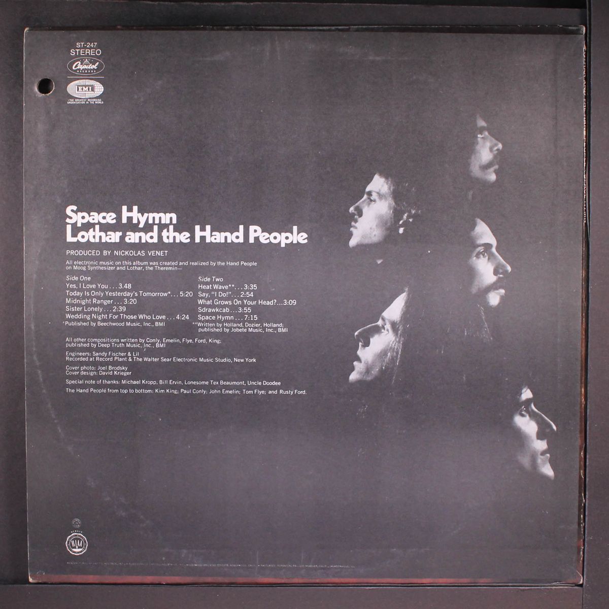 space hymn by LOTHAR & HAND PEOPLE