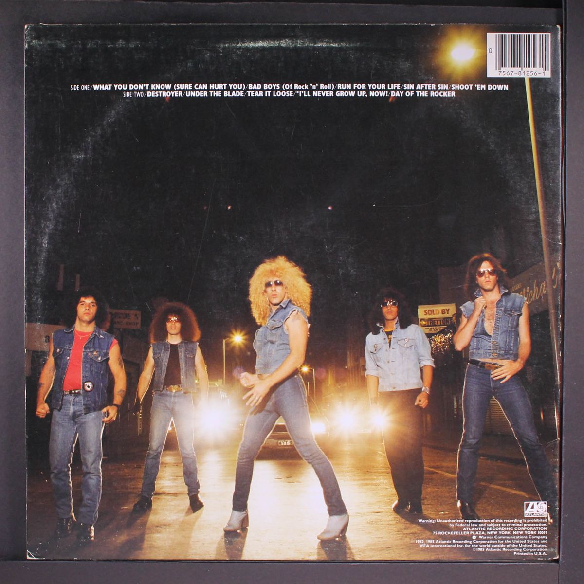 under the blade by TWISTED SISTER
