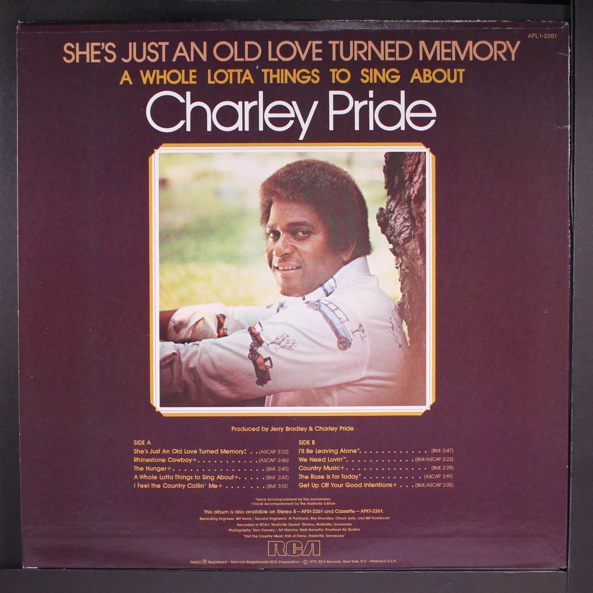 she's just an old love turned memory by CHARLEY PRIDE