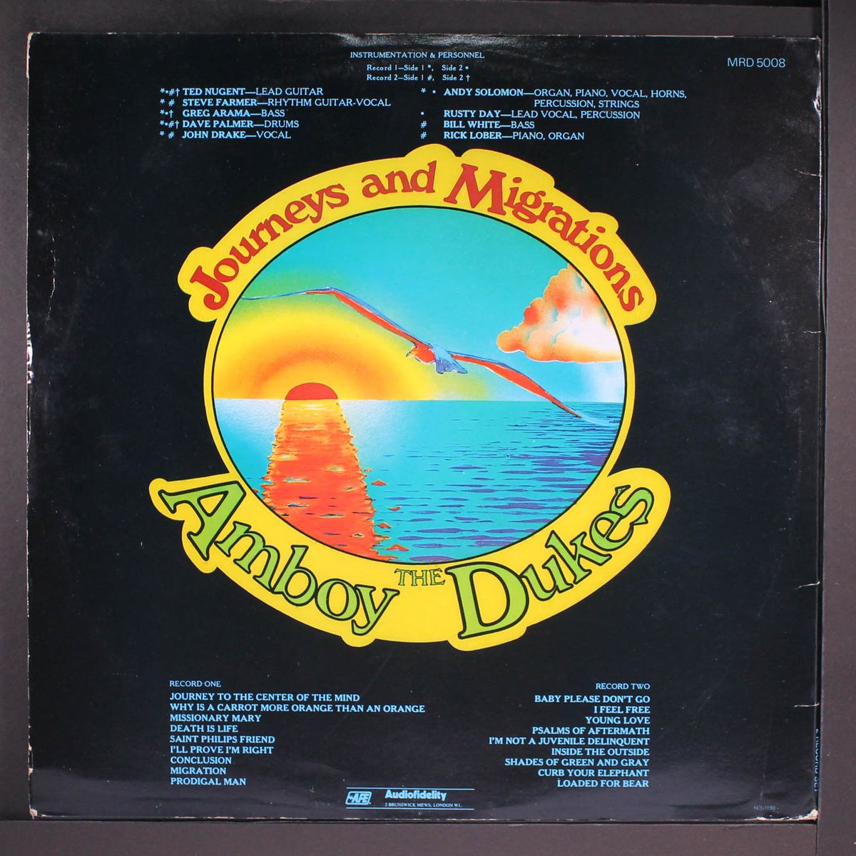 journeys and migrations by AMBOY DUKES