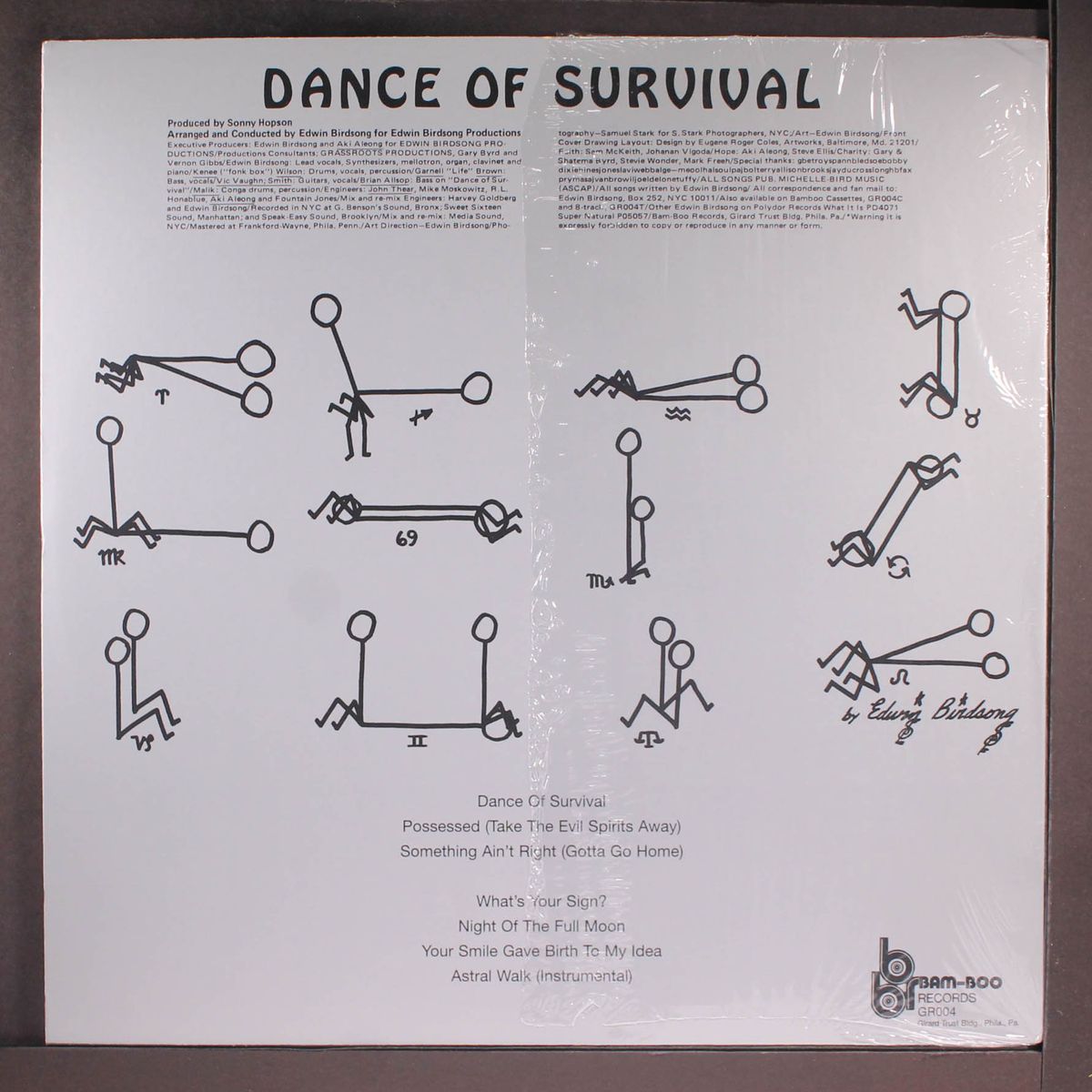 dance of survival by EDWIN BIRDSONG