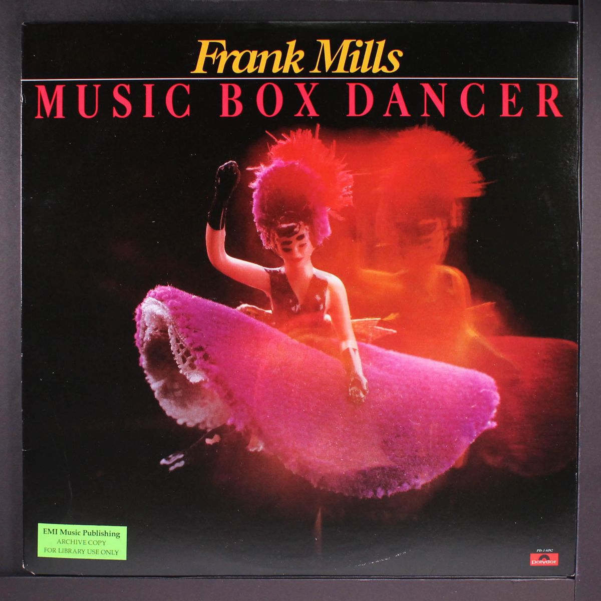 music box dancer by FRANK MILLS