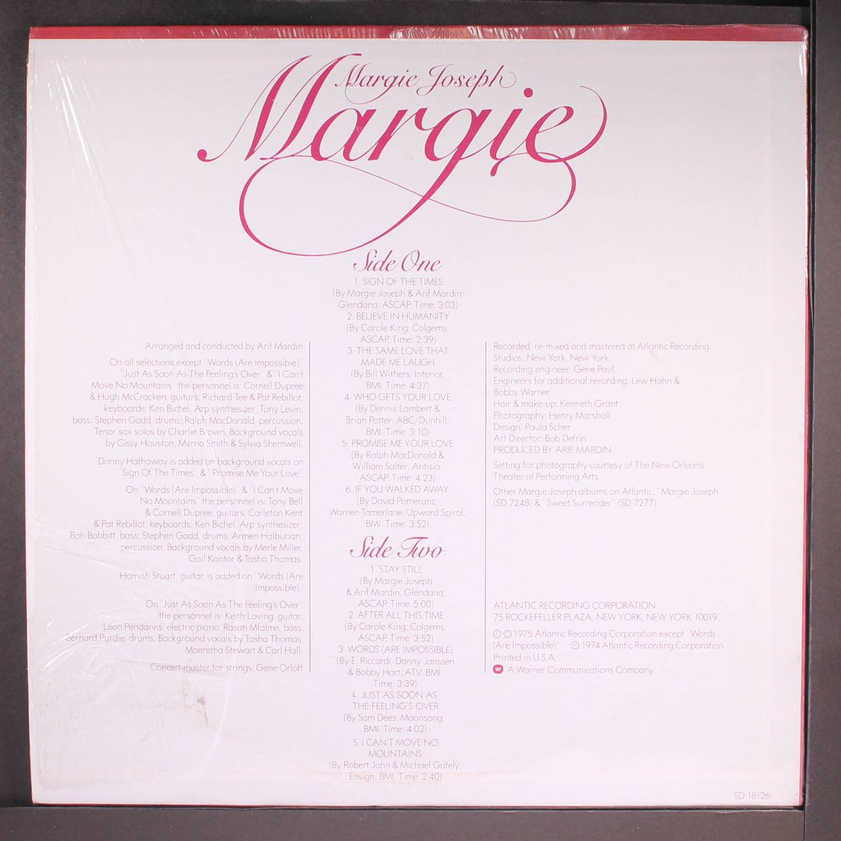 margie by MARGIE JOSEPH