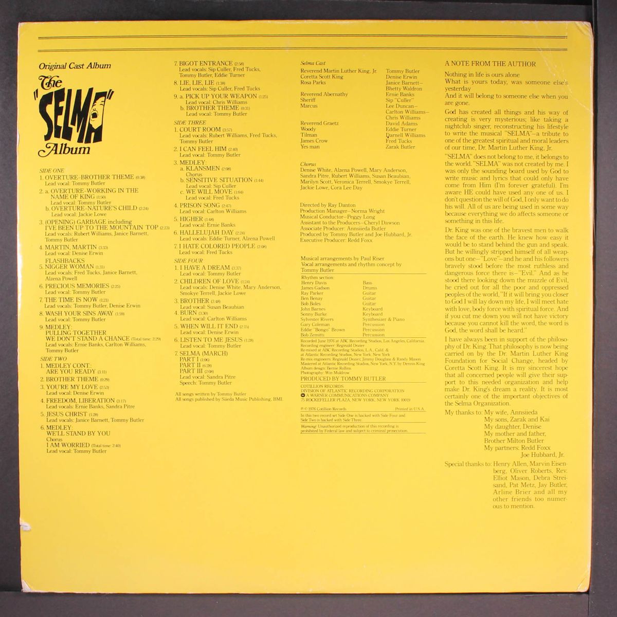 the selma album by ORIGINAL CAST