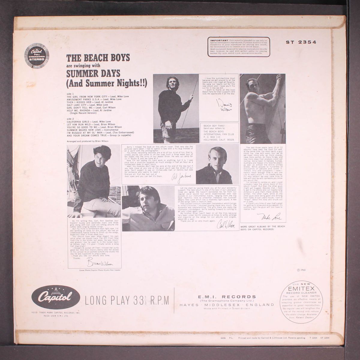 summer days (and summer nights) by BEACH BOYS