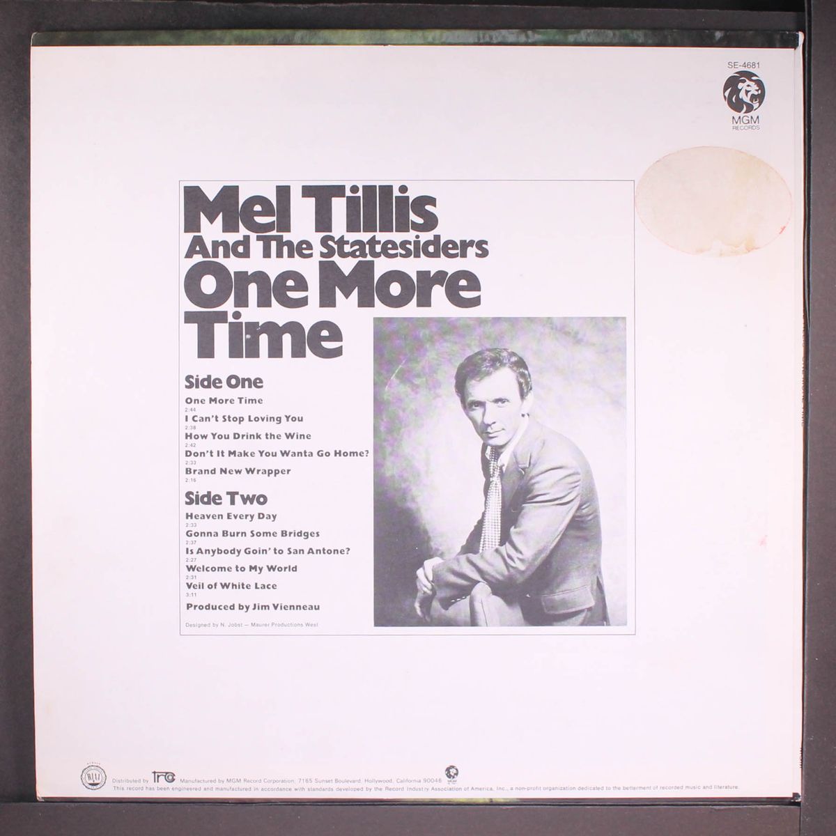 one more time by MEL TILLIS