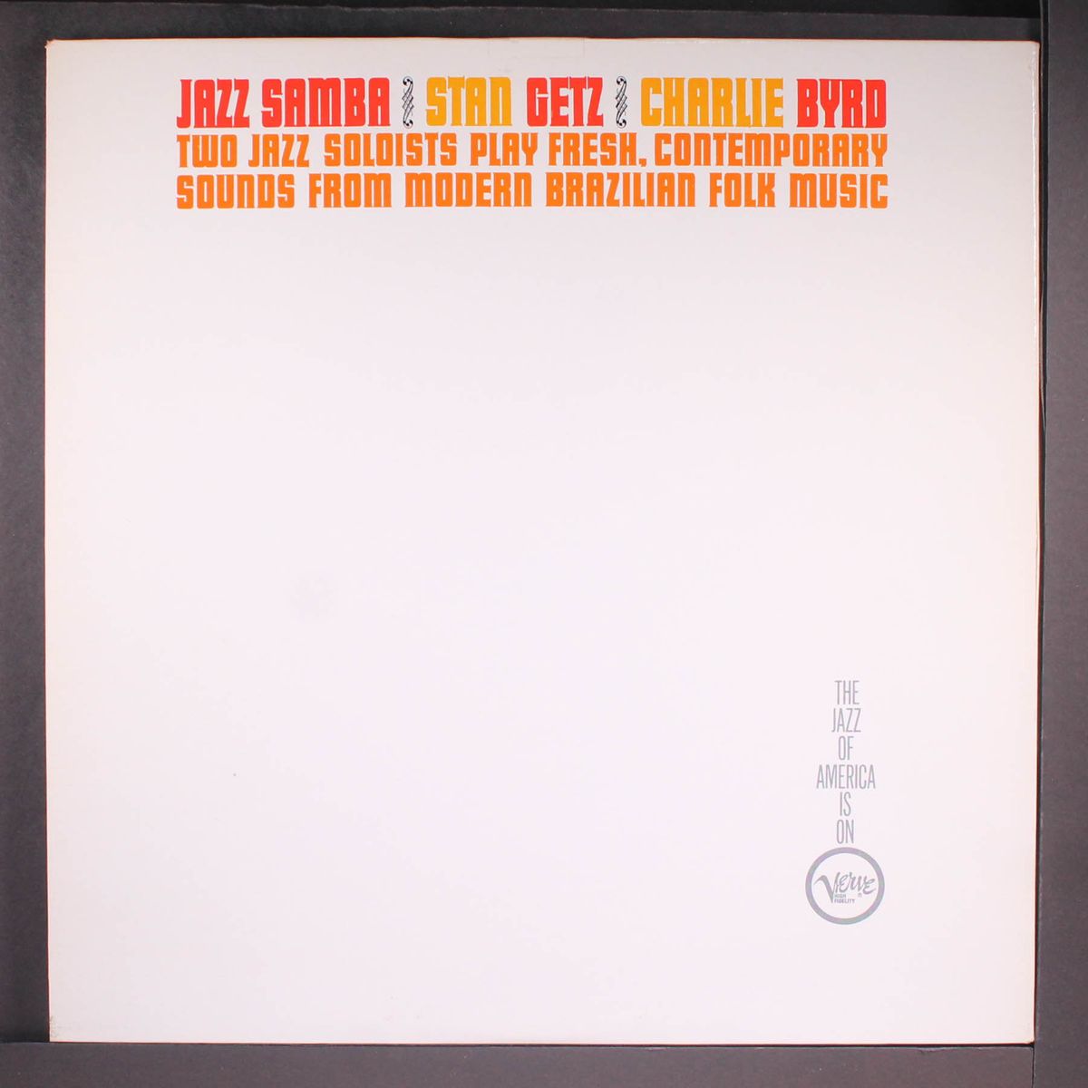 jazz samba by STAN GETZ