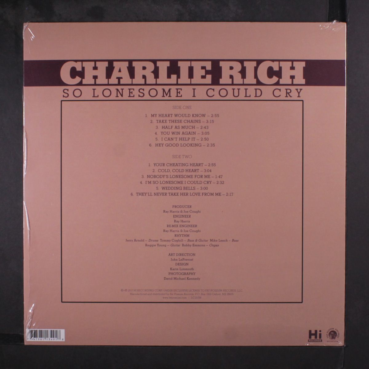 so lonesome i could cry by CHARLIE RICH