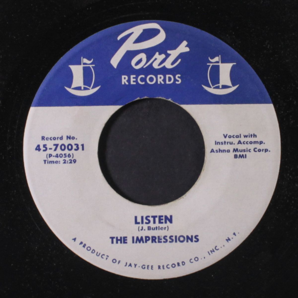 listen / shorty's got to go by IMPRESSIONS
