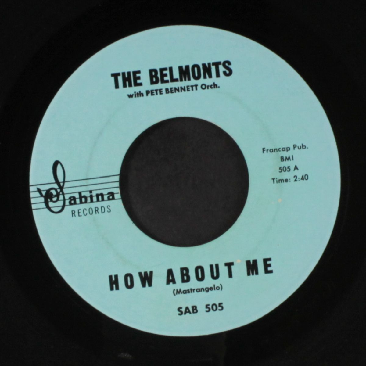 come on little angel / how about me by BELMONTS