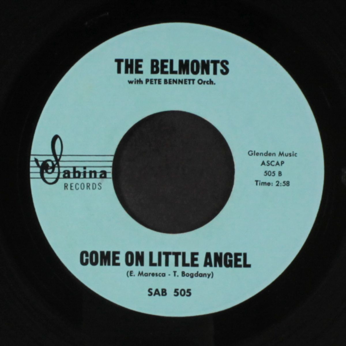 come on little angel / how about me by BELMONTS