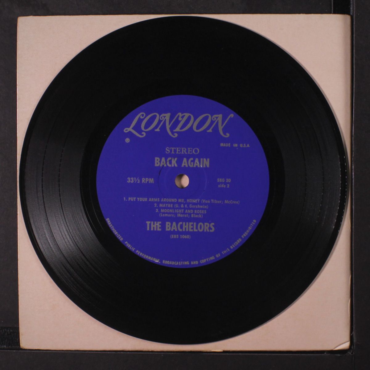 back again by BACHELORS
