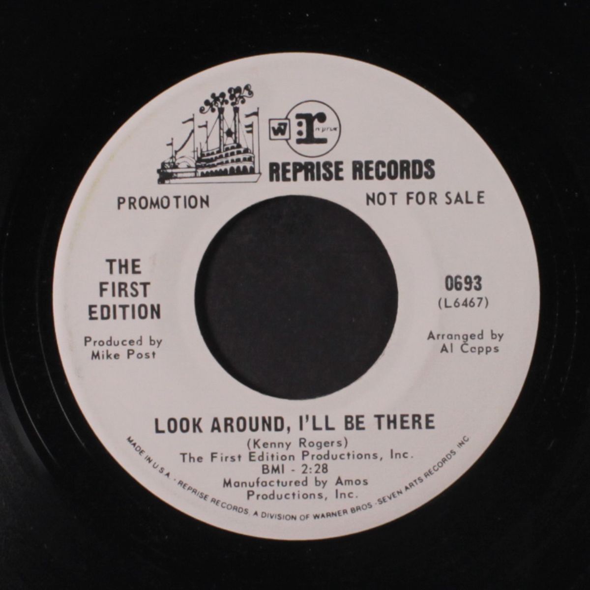charlie the fer' de lance / look around, i'll be there by FIRST EDITION