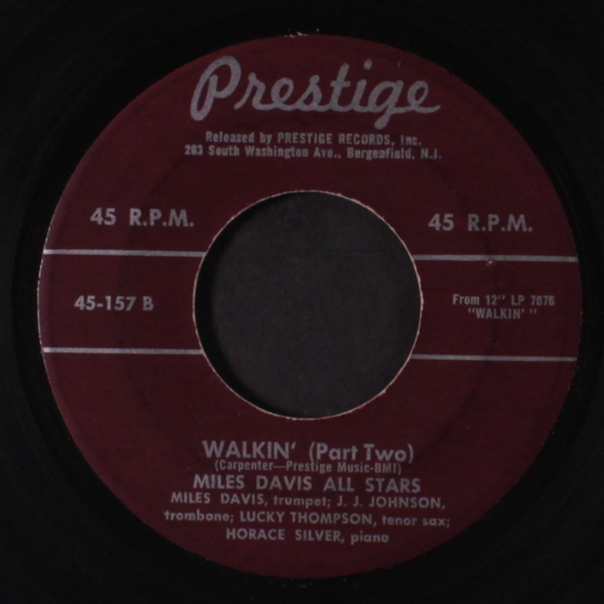 walkin' / part two by MILES DAVIS