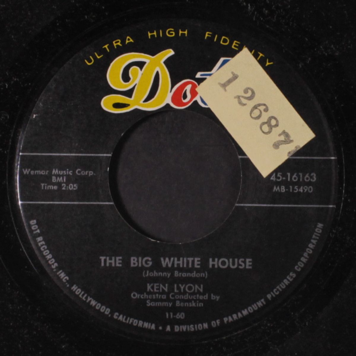 the big white house / don't believe ev'rything you hear by KEN LYON