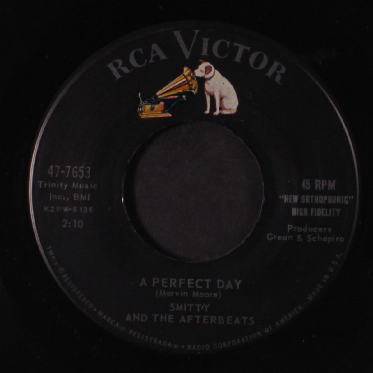 a perfect day / the brush off by SMITTY & THE AFTERBEATS