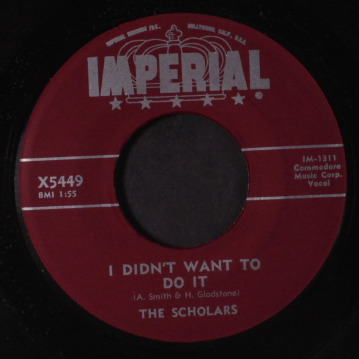 beloved / i didn't want to do it by SCHOLARS