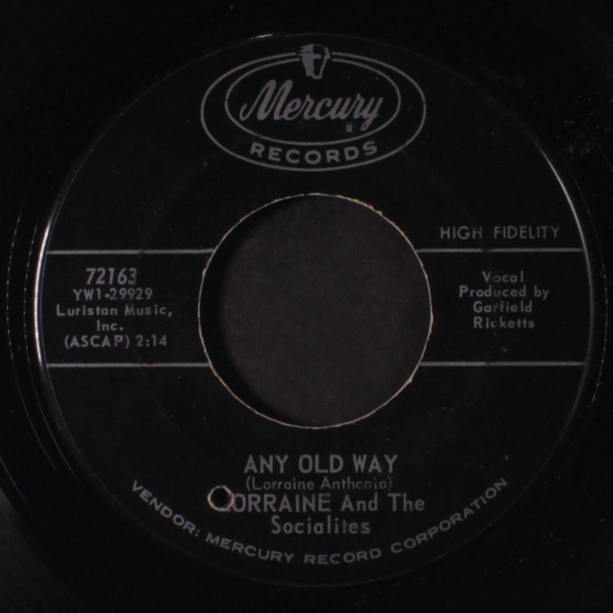 any old way by LORRAINE & SOCIALITES