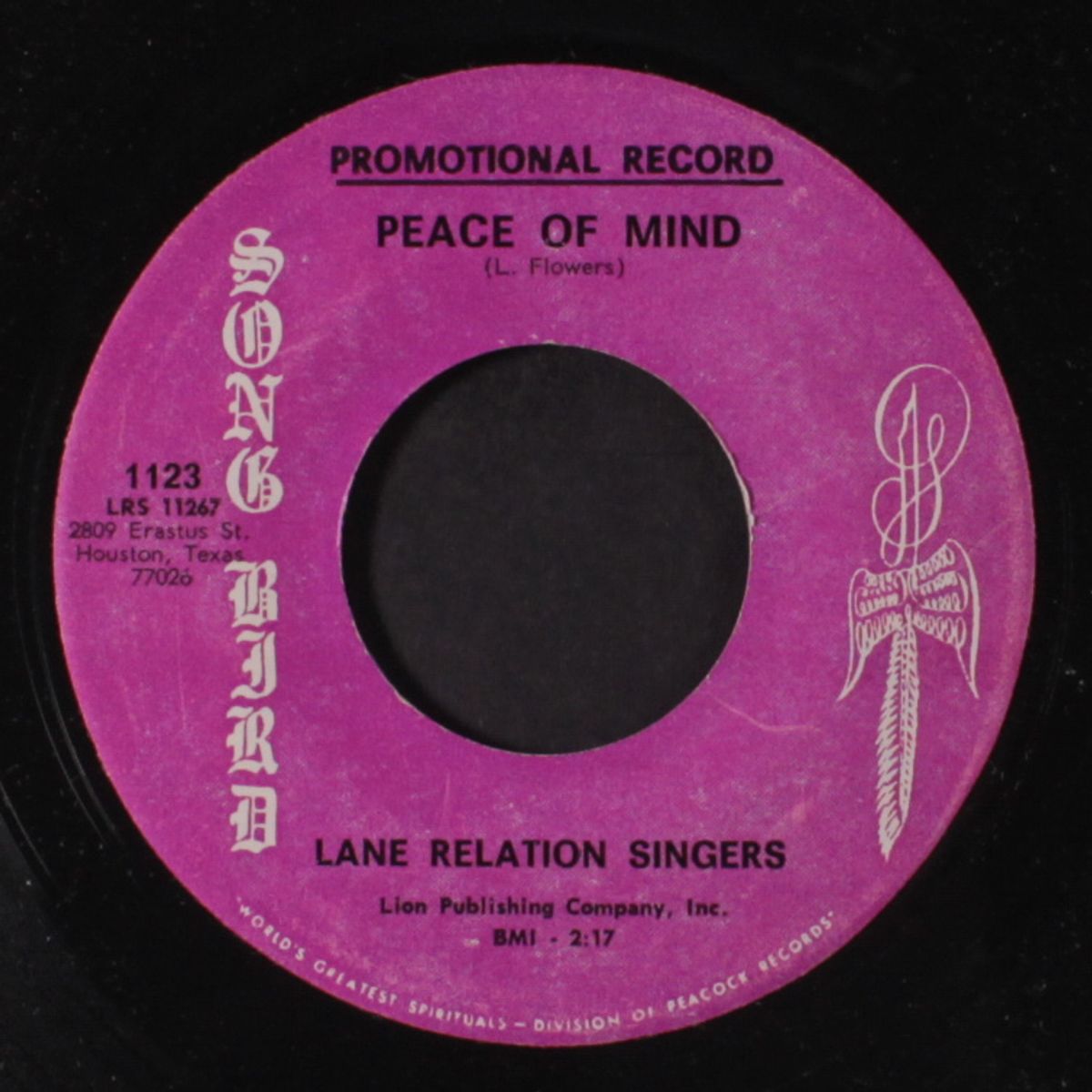 too late by LANE RELATION SINGERS