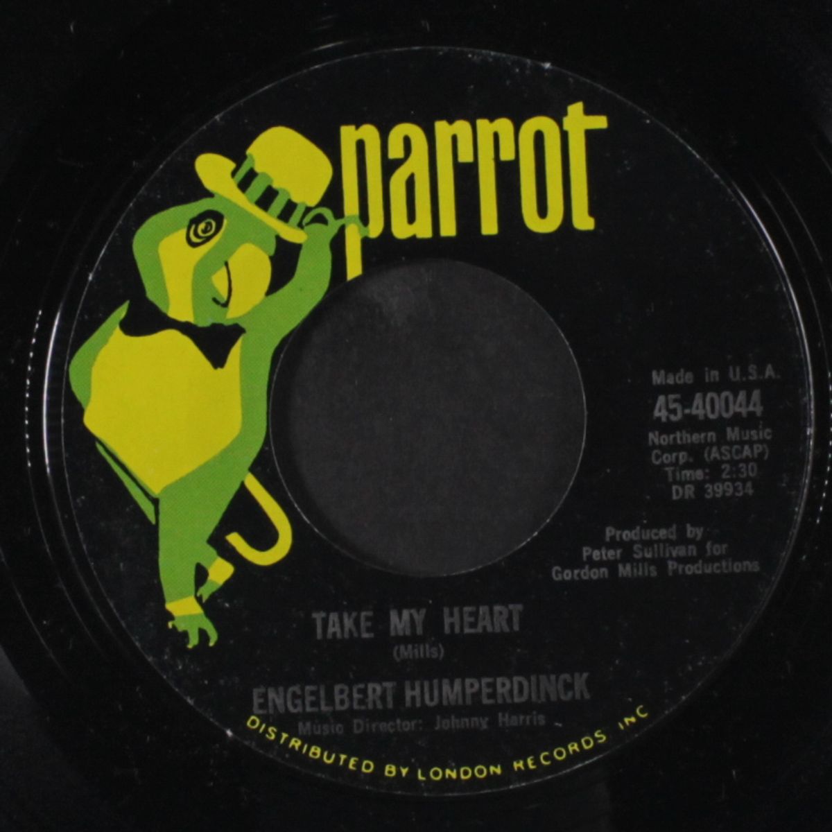 winter world of love / take my heart by ENGELBERT HUMPERDINCK