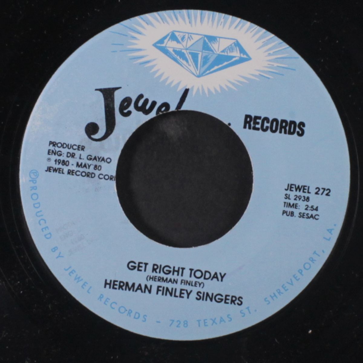 god's not through with me / get right today by HERMAN FINLEY SINGERS