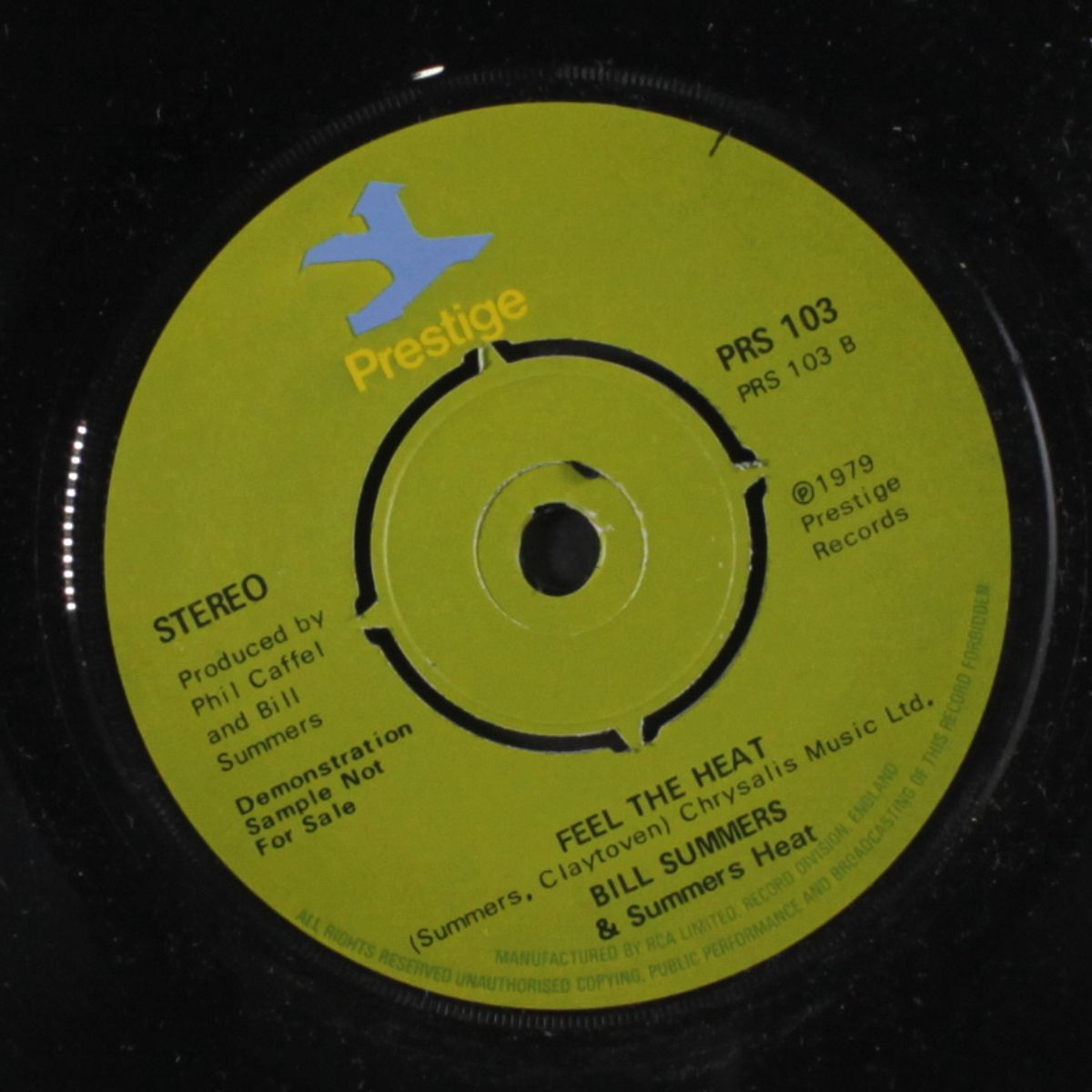 dancin' lady / feel the heat by BILL SUMMERS & SUMMERS HEAT