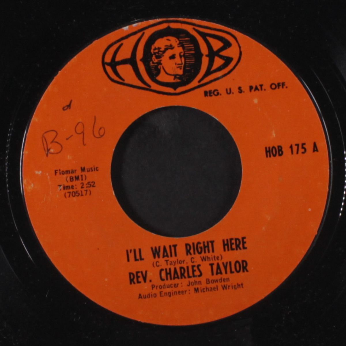 i'll wait right here / i'll do what you want me to by REV. CHARLES TAYLOR
