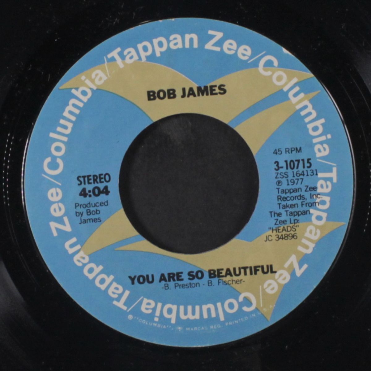 night crawler / you are so beautiful by BOB JAMES