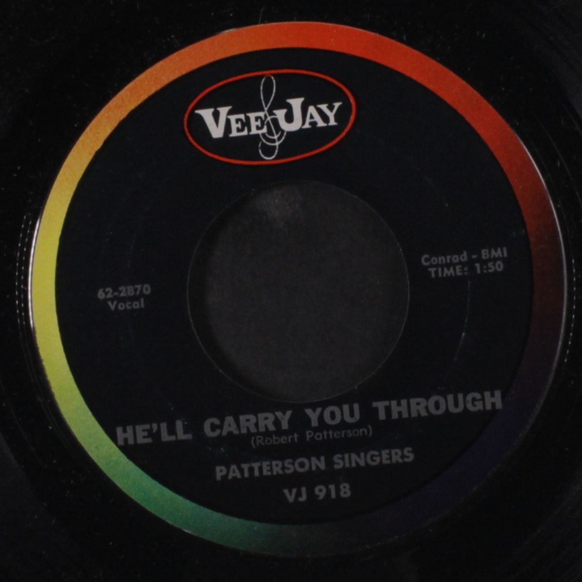 i've got to make it to the promised land / he'll carry you throught by PATTERSON SINGERS