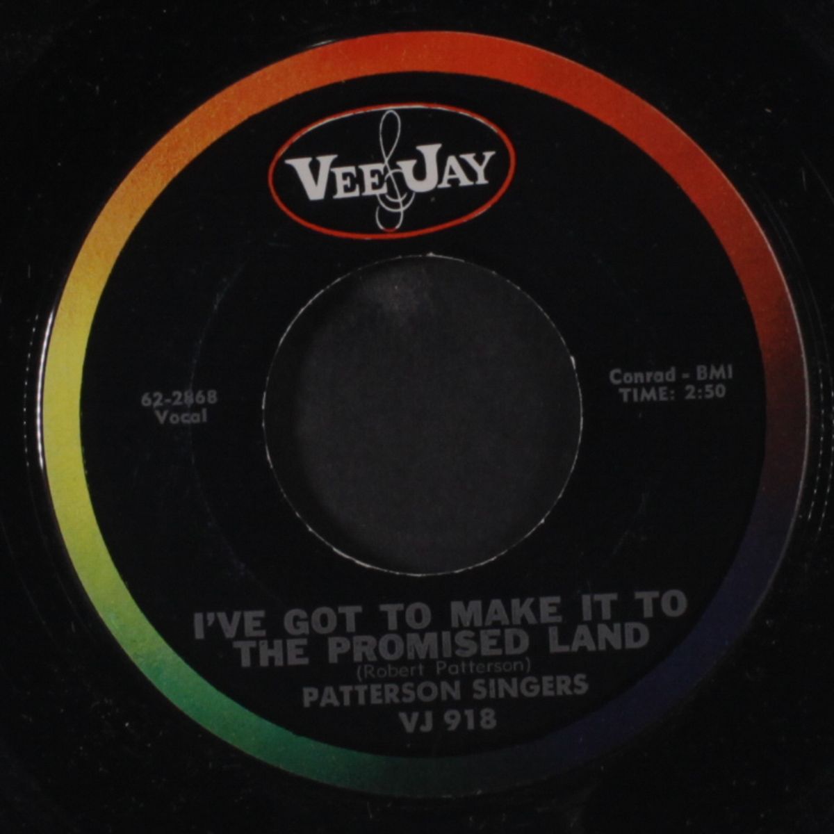 i've got to make it to the promised land / he'll carry you throught by PATTERSON SINGERS