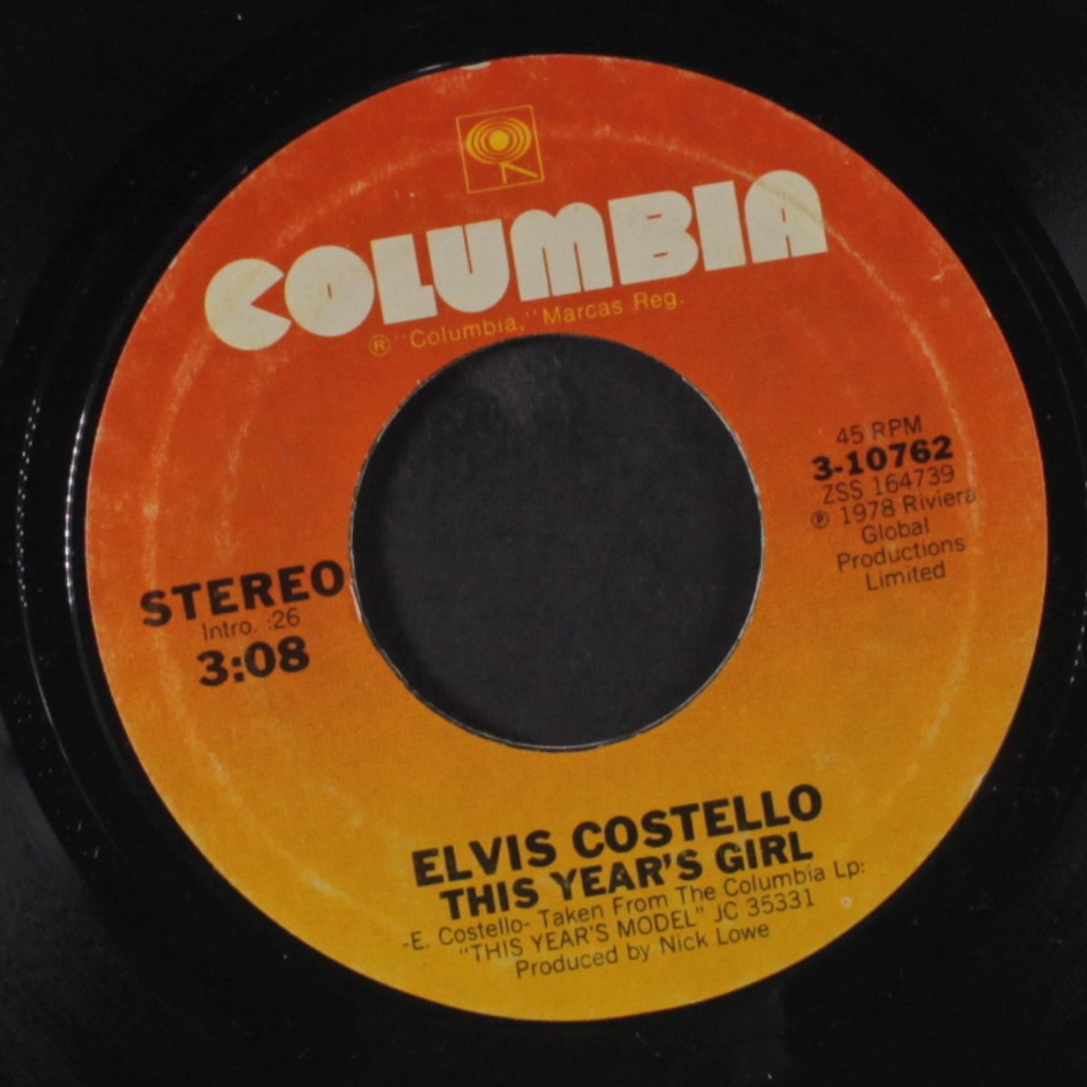 this year's girl / big tears by ELVIS COSTELLO