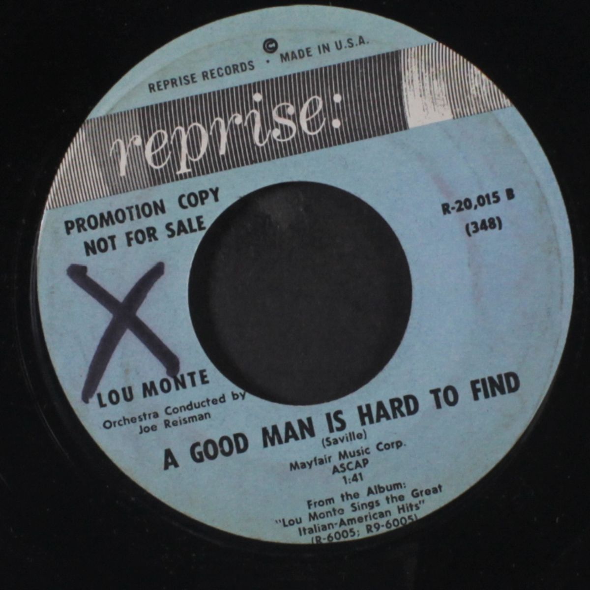 sixteen tons / a good man is hard to find by LOU MONTE