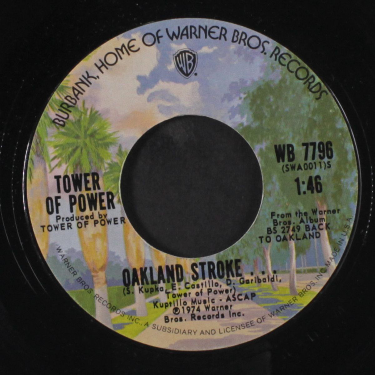 time will tell / oakland stroke by TOWER OF POWER