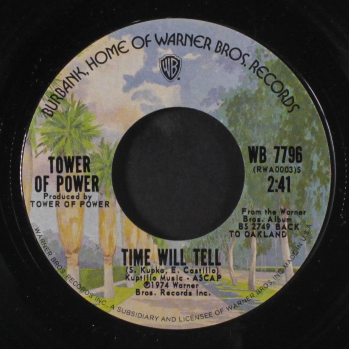time will tell / oakland stroke by TOWER OF POWER