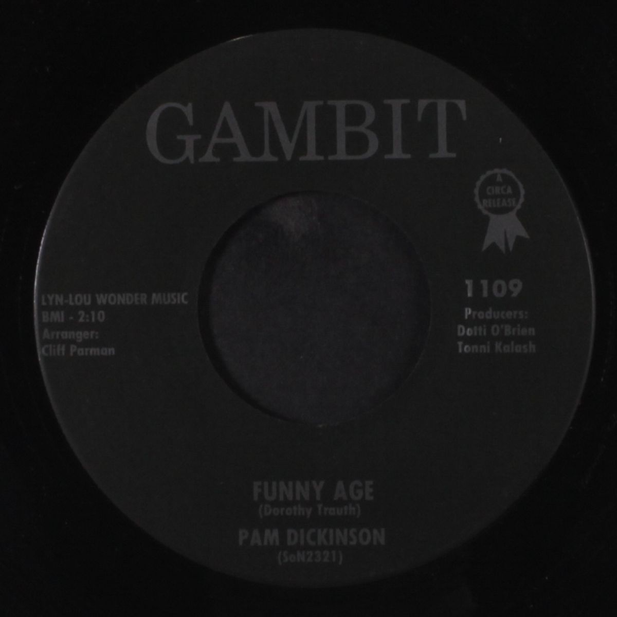 funny age / johnny ain't the only name by PAM DICKINSON